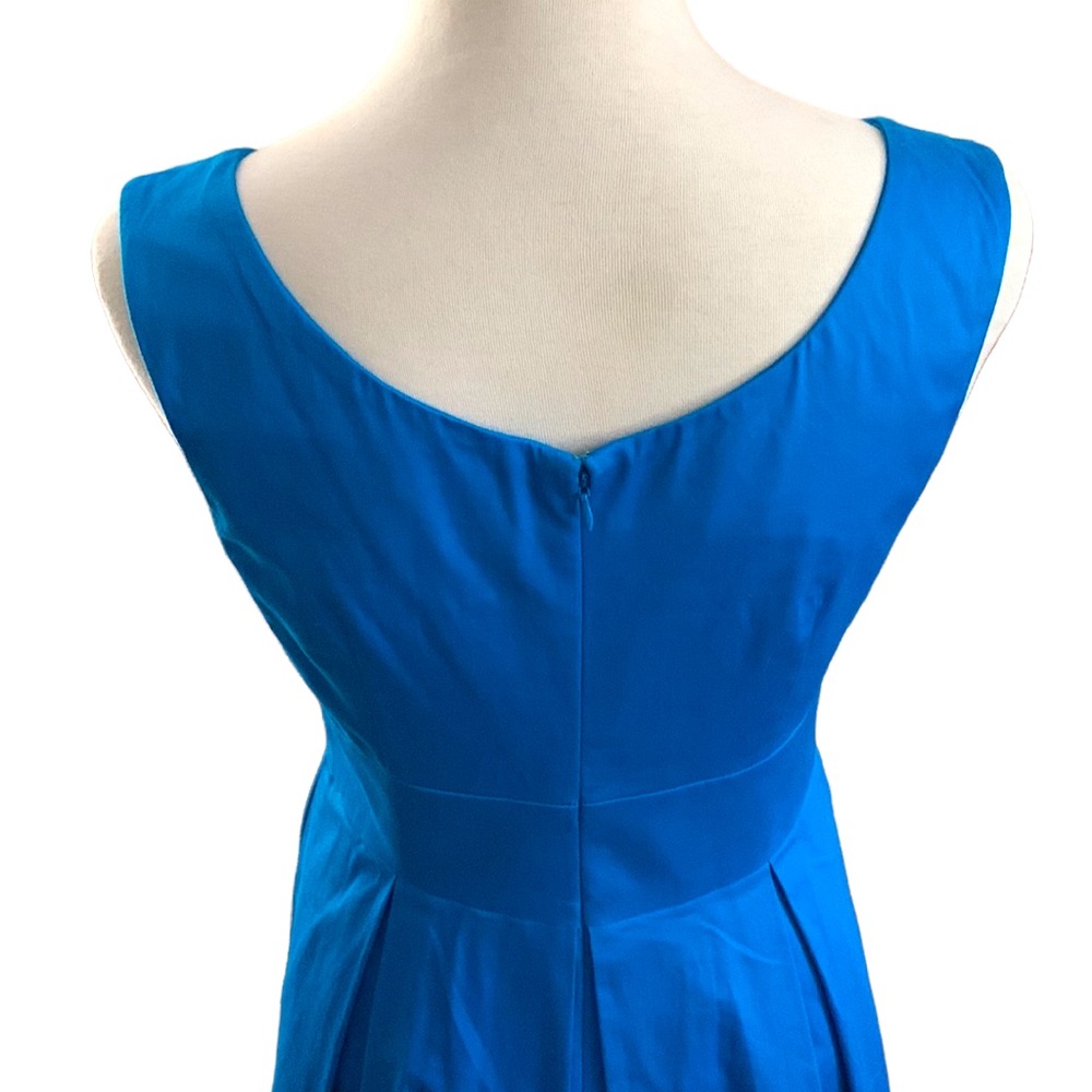 Calvin Klein sleeveless fit and flare pleated dress - Picture 6 of 14